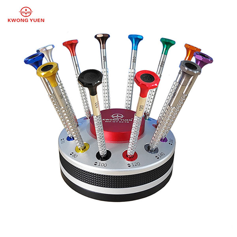 Luxury Watch Repair - KWONG Set di 12 Cacciaviti di