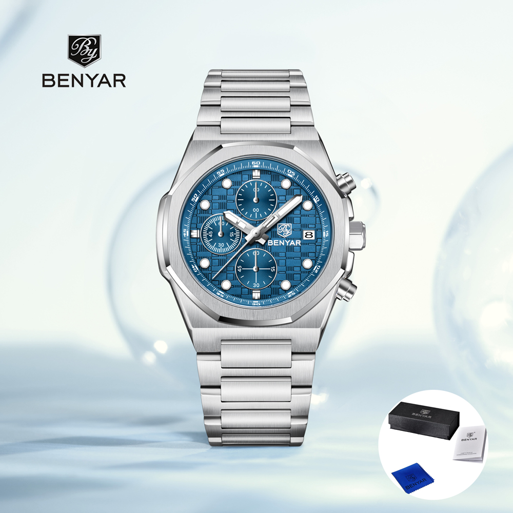 Luxury Watch Safe - 2025 Nuovi orologi da uomo BENYAR