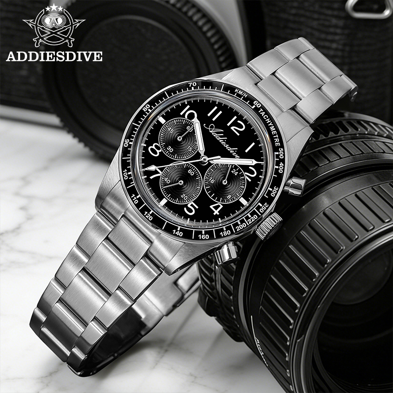 Luxury Watch Second Hand - ADDIESDVIE 2026 Orologi Cronografo da Uomo