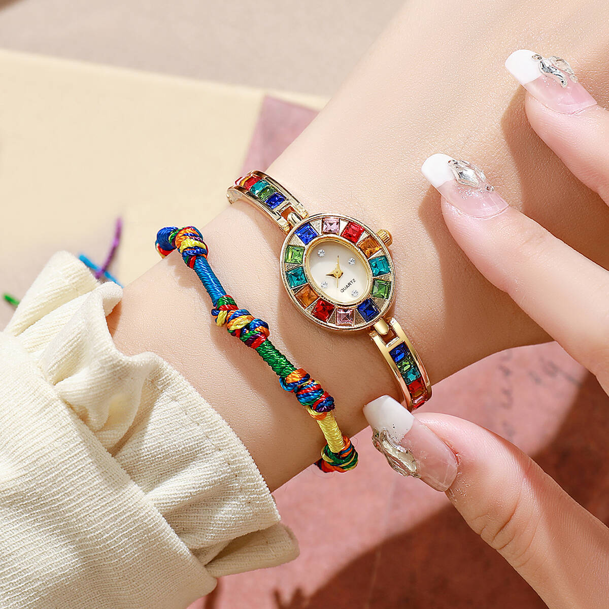 Luxury Watch Safe - Set di 2 orologi da donna