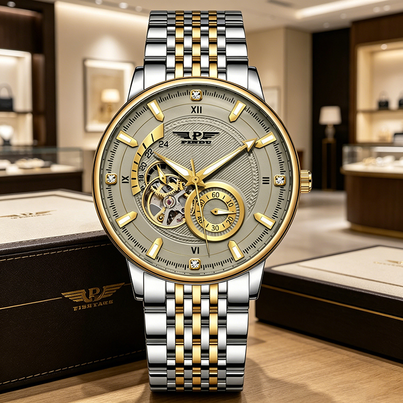 Luxury Watch Second Hand - Orologio da Polso Meccanico da Uomo