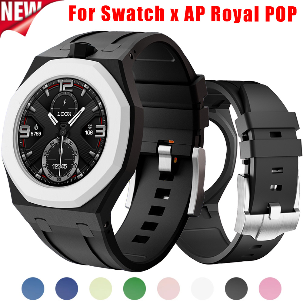 Luxury X I Watch - Cinturino in gomma per PC Case