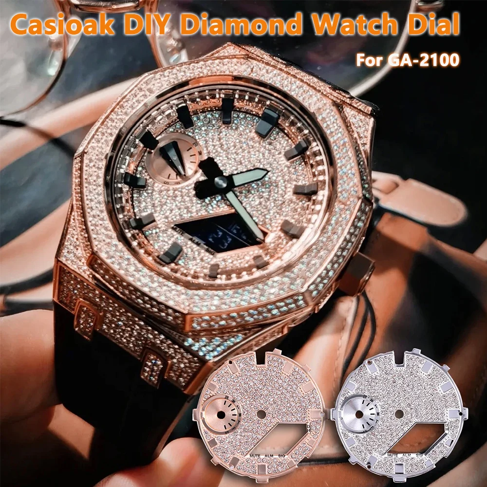 Luxury Watch Repair - Quadrante di lusso con diamanti per