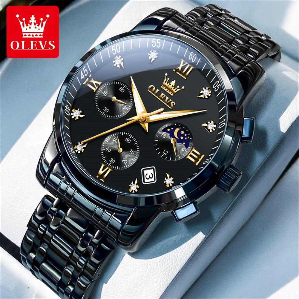 Luxury Watch Safe - OLEVS Orologi da uomo popolari in
