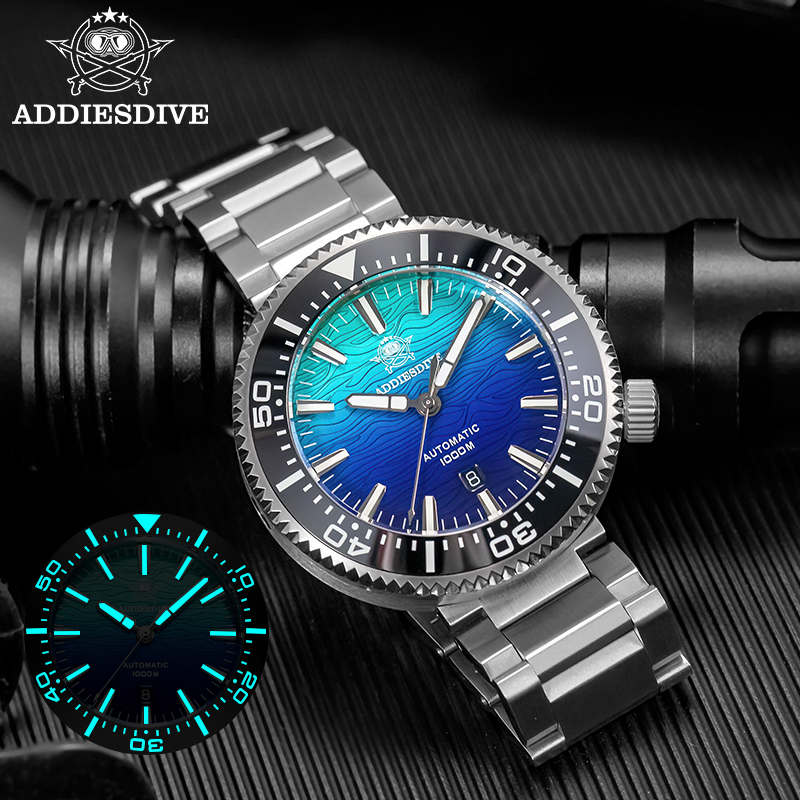 Luxury Watch Makes - ADDIESDIVE AD2526 Orologio da Uomo 100bar