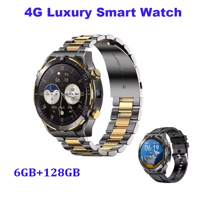Luxury Watch On Wrist - Nuovo 4G LTE Astuto Della Vigilanza