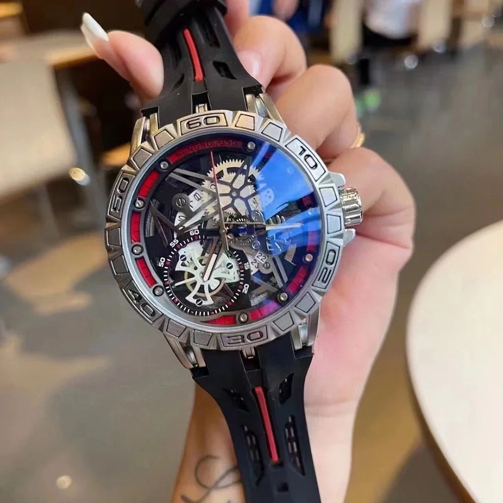 Orologi al Quarzo 3D da Uomo,  - Luxury Watch With Rubber Strap recensione e prezzo