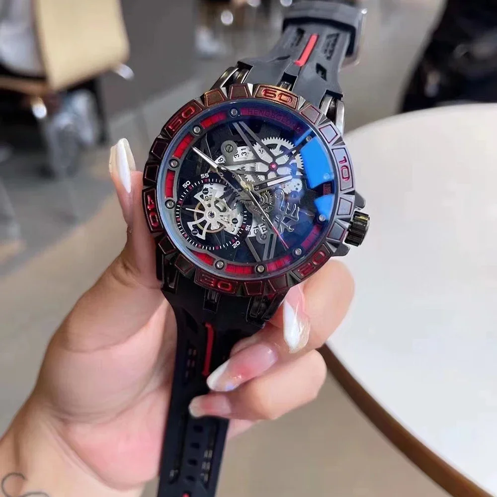 Orologi al Quarzo 3D da Uomo,  - Luxury Watch With Rubber Strap recensione e prezzo