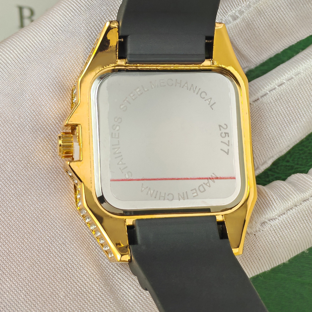 Orologio al Quarzo Hip Hop Ice - Luxury Watch With Rubber Strap recensione e prezzo