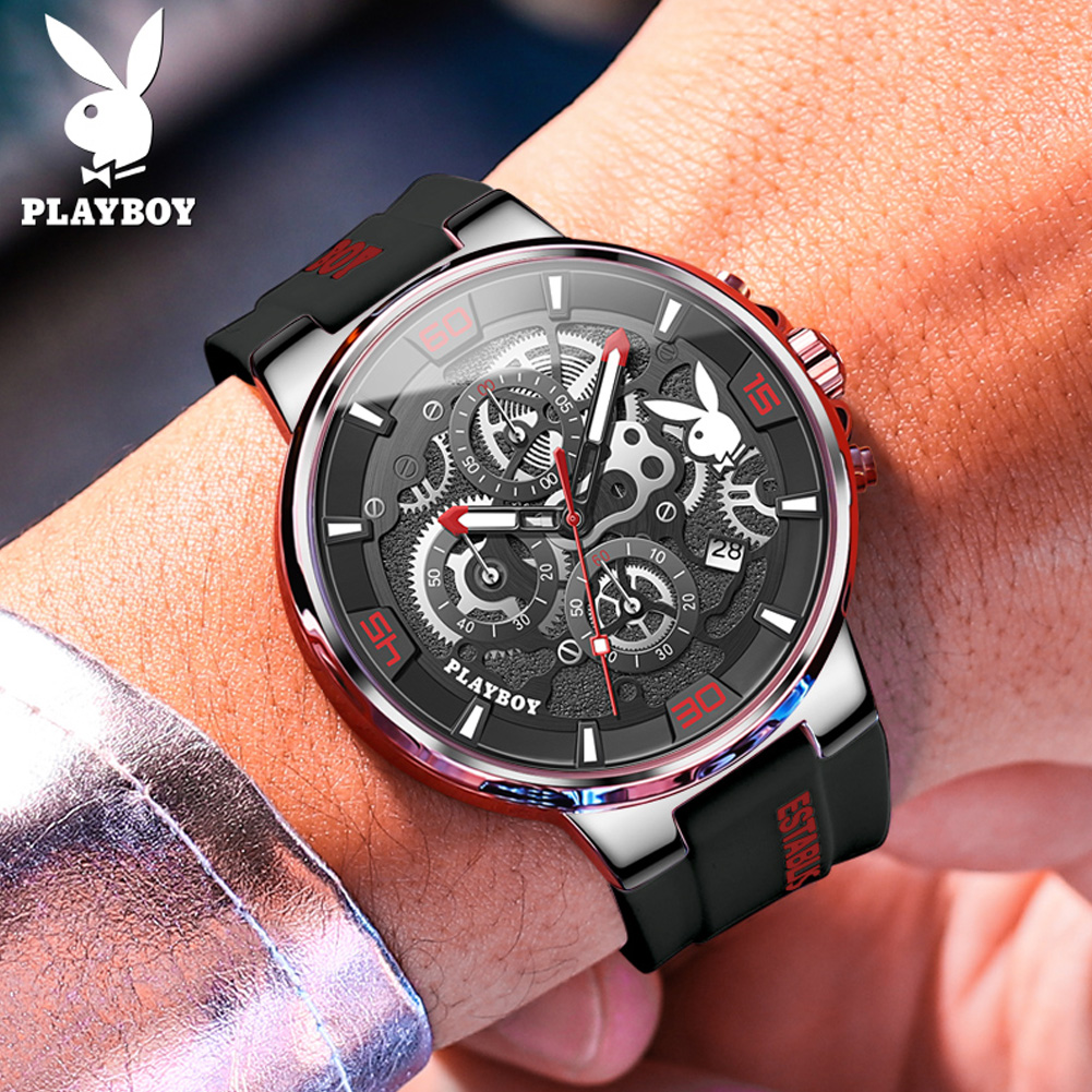 PLAYBOY 3063 Orologi originali - Luxury Watch With Rubber Strap recensione e prezzo