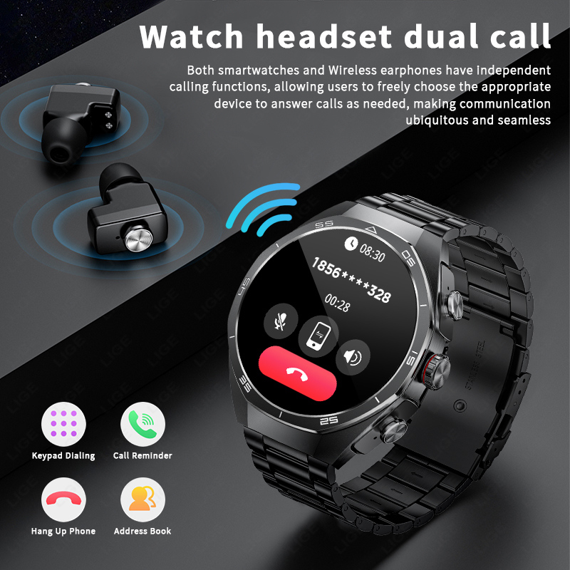 Orologio Smartwatch TWS con Au - Luxury Watch On Wrist recensione e prezzo