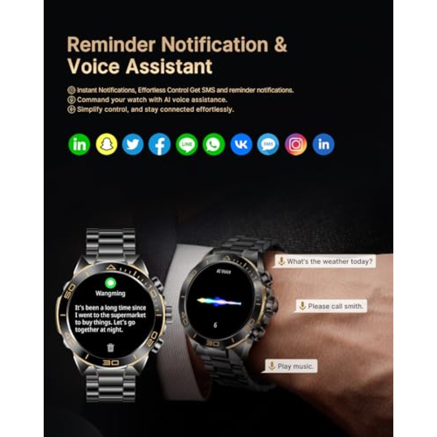 Smartwatch da Uomo con Funzion - Luxury Watch Makes recensione e prezzo