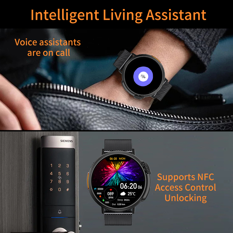 Nuovo Smartwatch di Lusso NFC  - Luxury Watch On Wrist recensione e prezzo