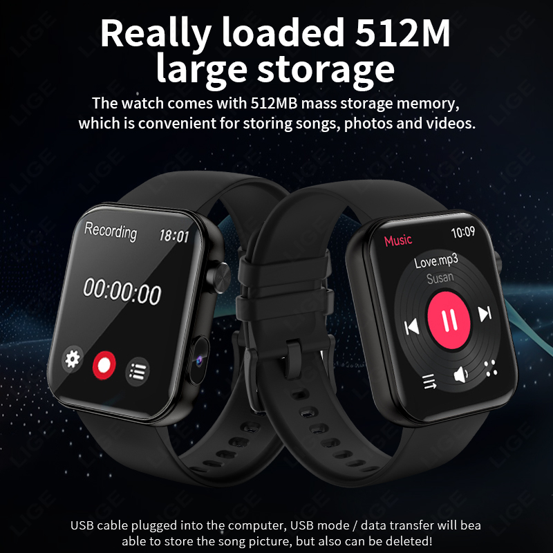 LIGE Smartwatch con Fotocamera - Luxury Watch Makes recensione e prezzo