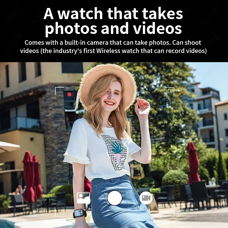 LIGE Smartwatch con Fotocamera - Luxury Watch Makes recensione e prezzo