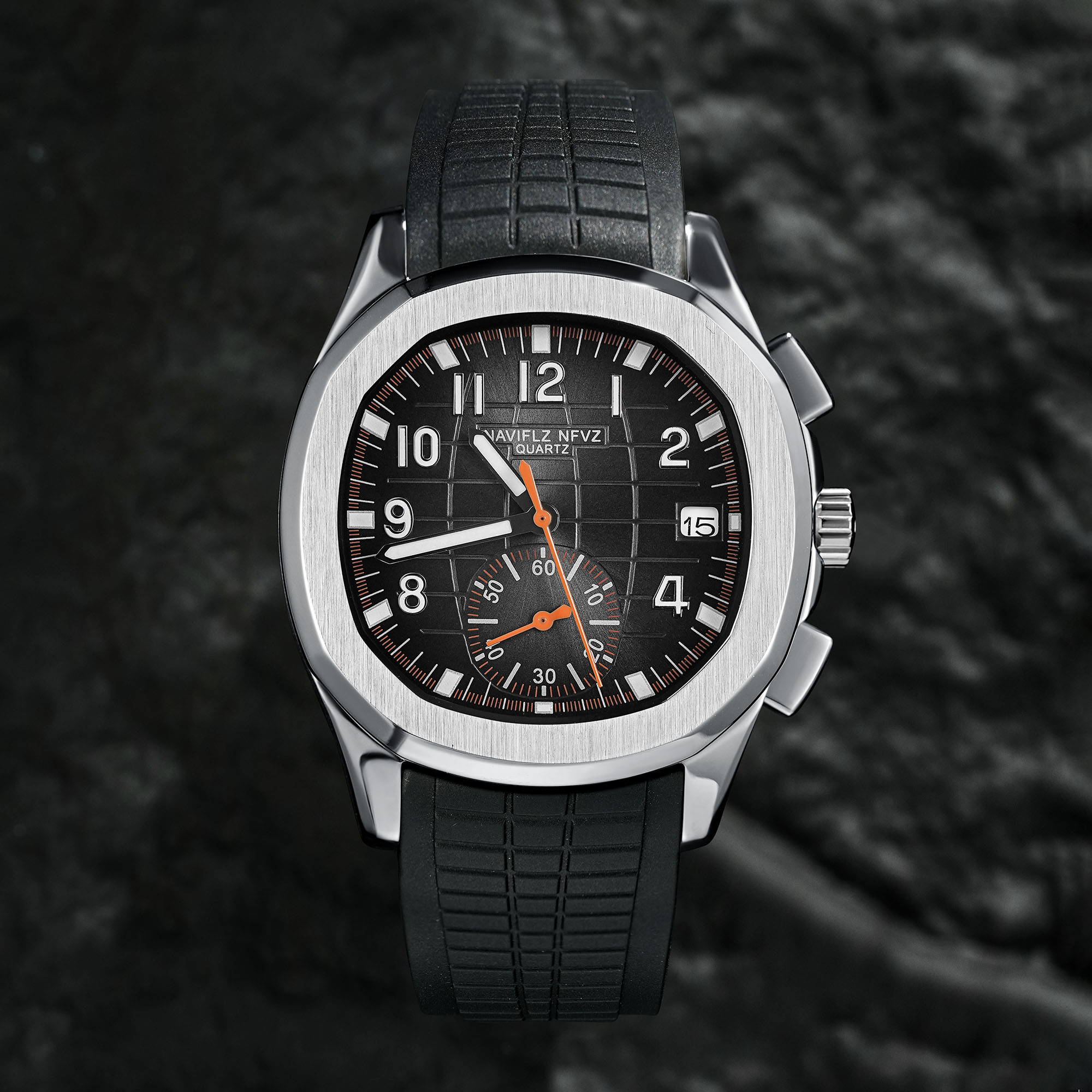 Orologio di Lusso da Uomo 40MM - Luxury Watch With Rubber Strap recensione e prezzo
