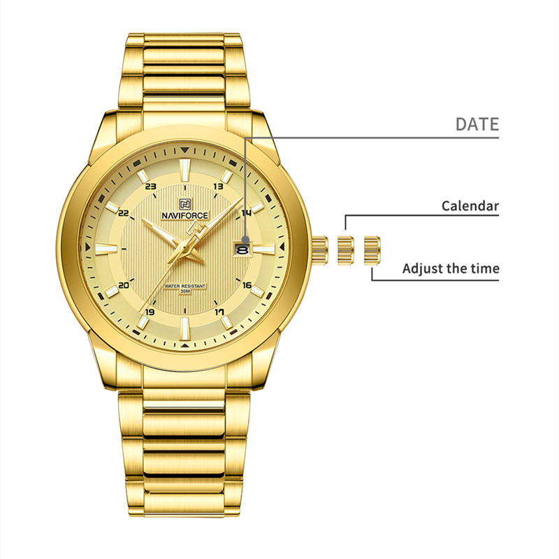 2024 Top Brand NAVIFORCE Orolo - Luxury Watch Investment recensione e prezzo